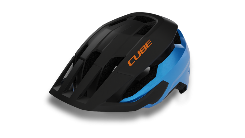 Cube Helmet Stray x Actionteam in Blue/Orange