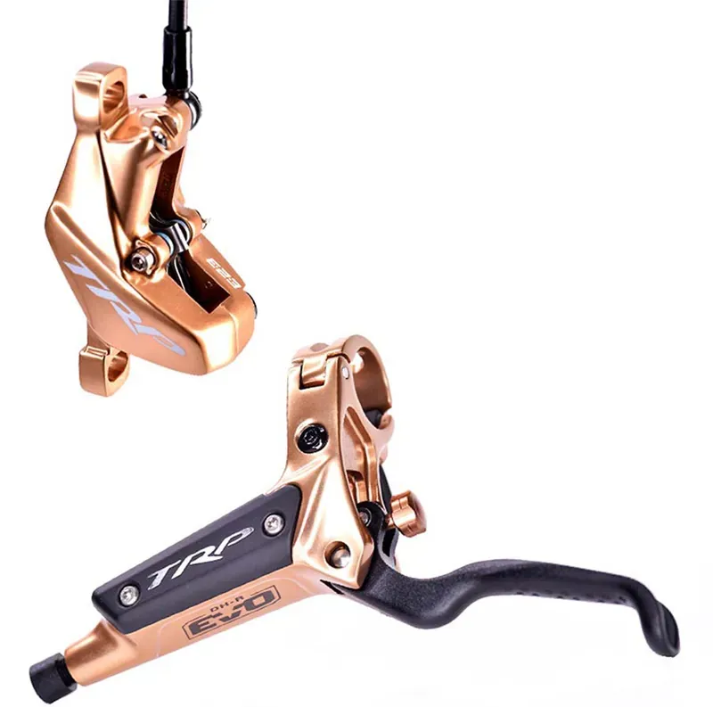 TRP DH-R EVO Right Hydraulic Disc Brake in Gold