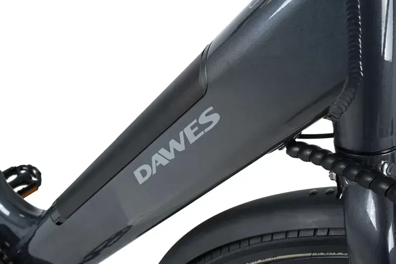Dawes Scenic Low Step Electric Hybrid Bike In Dark Grey-3