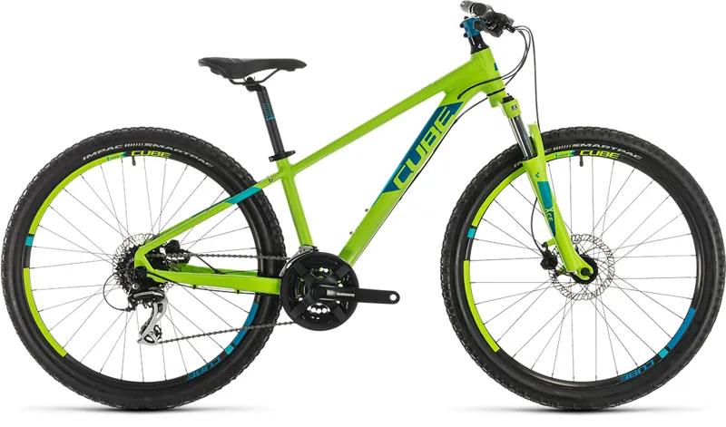 2022 Cube Acid 260 Disc Childs Bike in Green