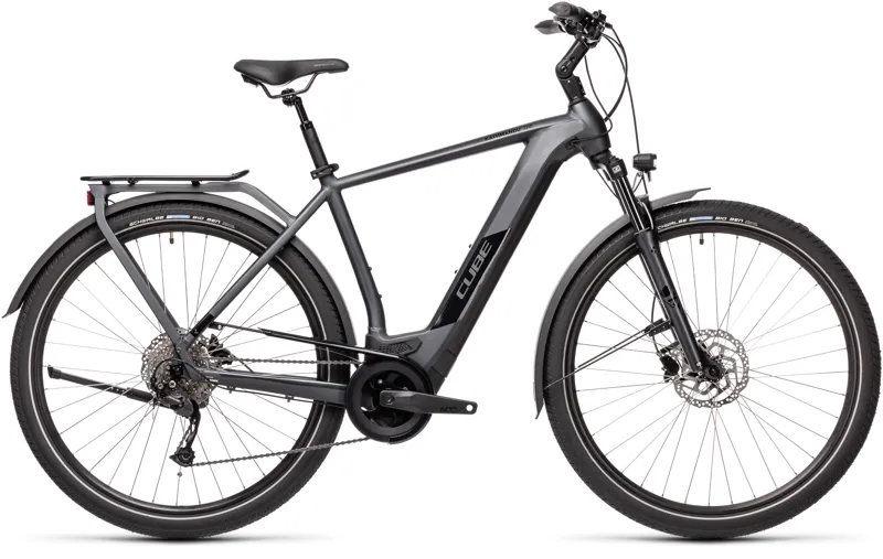 2021 Cube Kathmandu Hybrid One 500 Electric Hybrid Bike in Black