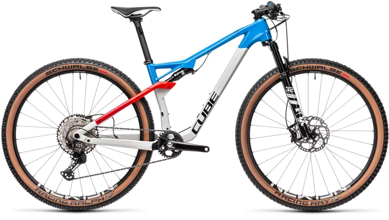 2021 Cube Ams 100 C68 Sl 29 Mountain Bike in White