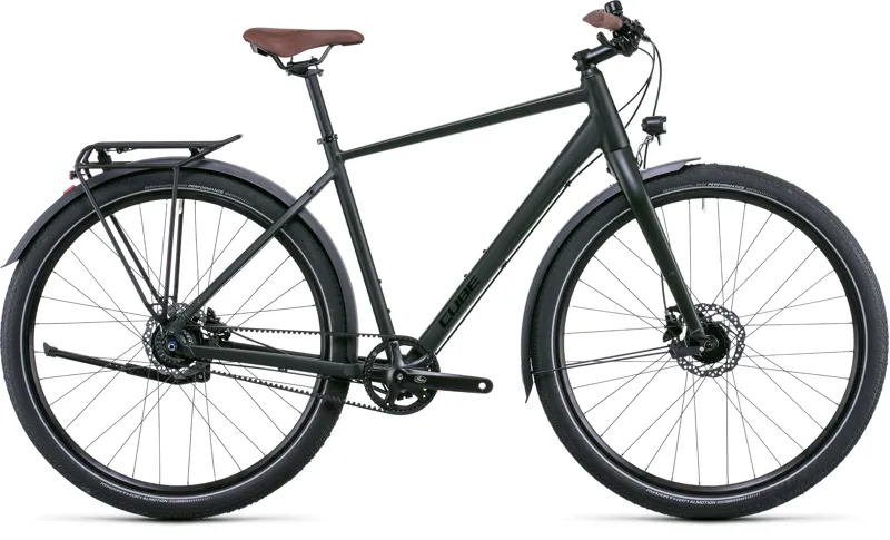 2022 Cube Travel Pro Hybrid Bike in Green
