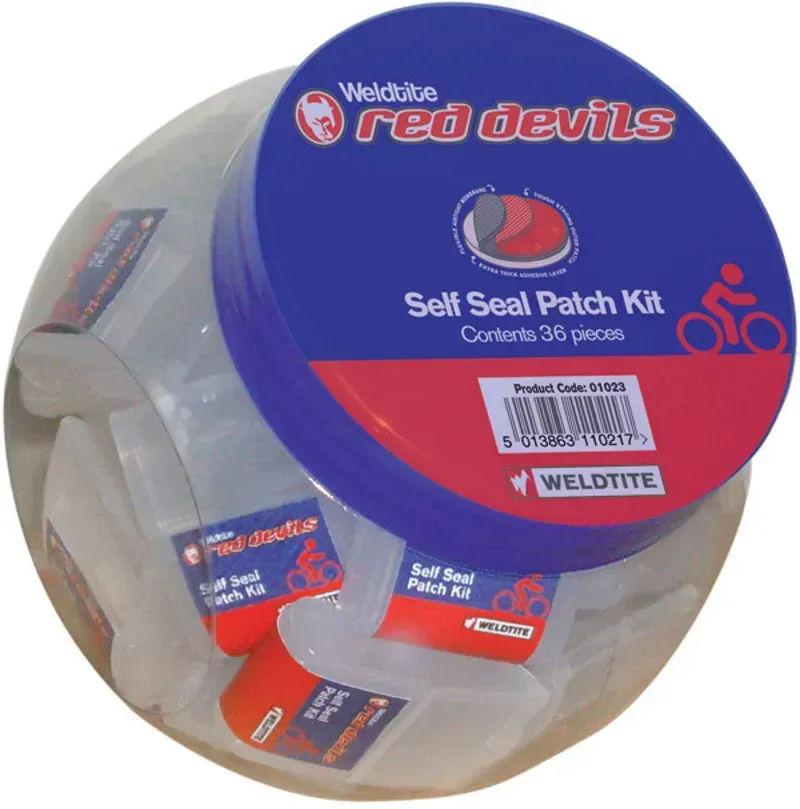 Weldtite Red Devil Self Seal Repair Kit - 36-jar-1