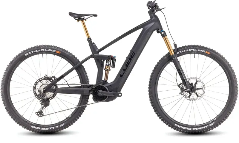 Cube Stereo Hybrid 140 HPC Actionteam 750 E-MTB in Carbon/Black