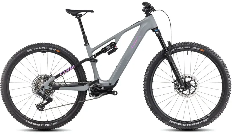 Cube AMS Hybrid ONE44 C:68x TM 400X 29 E-MTB in Swampgrey/Purplereflex