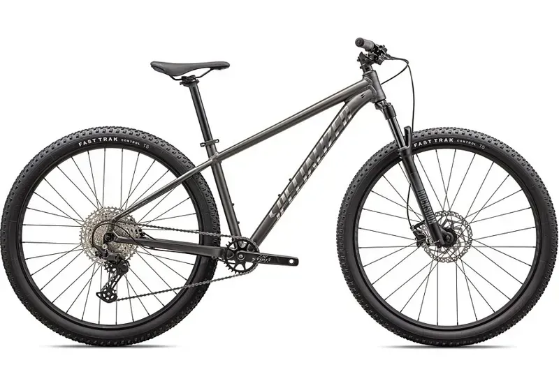 Specialized Rockhopper Expert Mountain Bike In Satin Smoke/Gloss Chrome