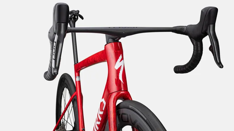 Specialized S-Works Tarmac SL8 SRAM Red eTap Road Bike in Gloss Red Sky-4