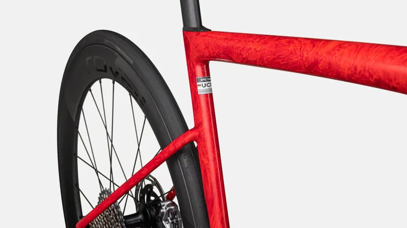 Specialized S-Works Tarmac SL8 SRAM Red eTap Road Bike in Gloss Red Sky-5