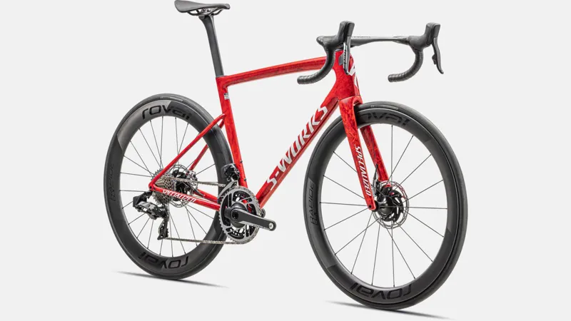 Specialized S-Works Tarmac SL8 SRAM Red eTap Road Bike in Gloss Red Sky-6