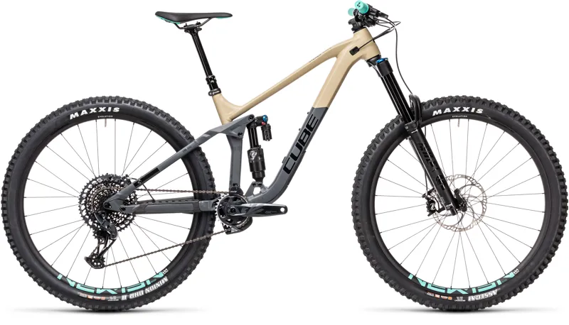 2021 Cube Stereo 170 Race 29 Medium Mountain Bike in Brown