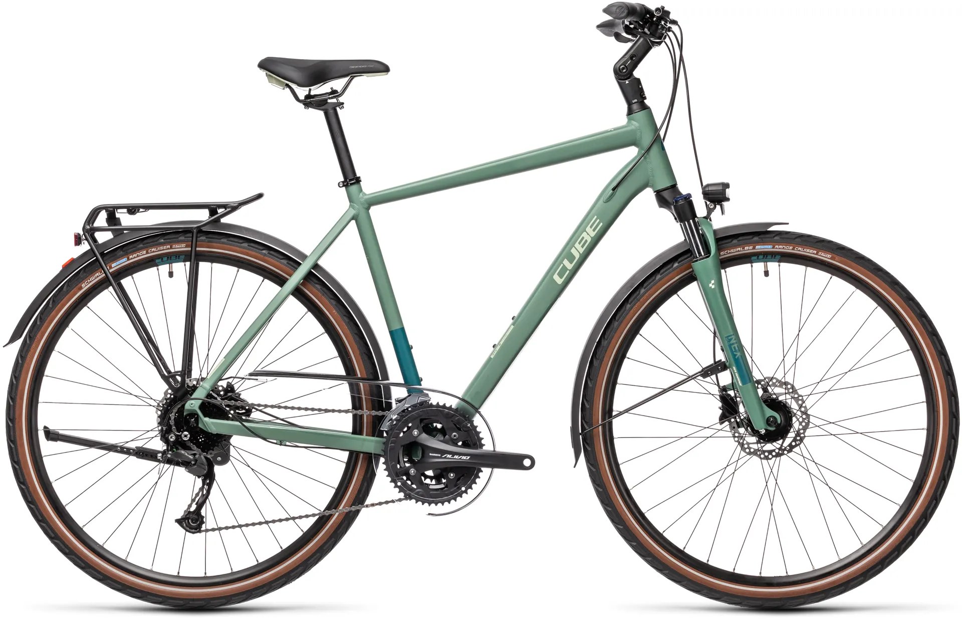 2021 Cube Touring EXC Road Bike in Green