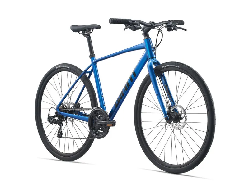 Giant Escape 3 Disc Hybrid Bike in Blue -8