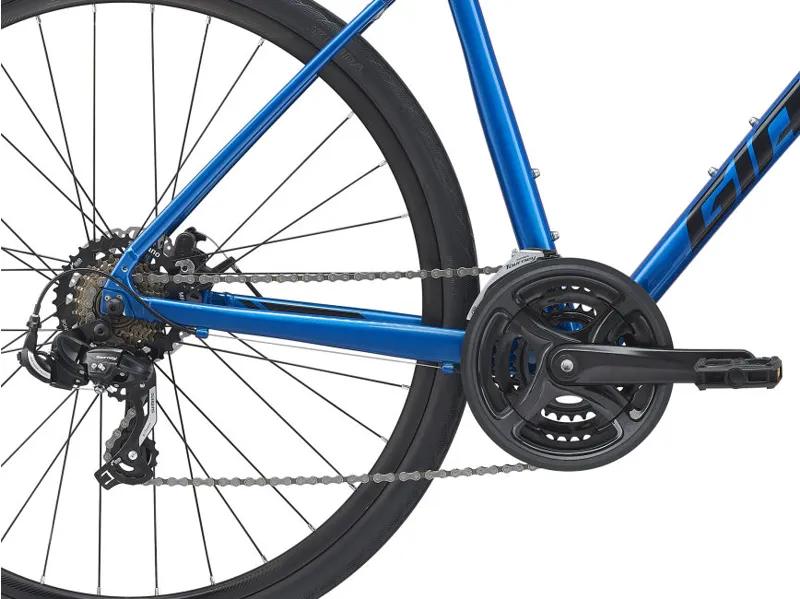 Giant Escape 3 Disc Hybrid Bike in Blue -3