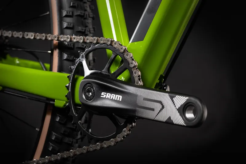 2021 Cube Analog Mountain Bike in Green-3