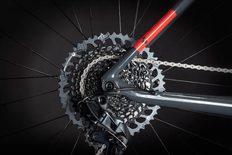 2021 Cube Reaction C:62 SL Mountain Bike in Grey-2