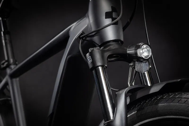 2021 Cube Kathmandu Hybrid One 500 Electric Hybrid Bike in Black-3