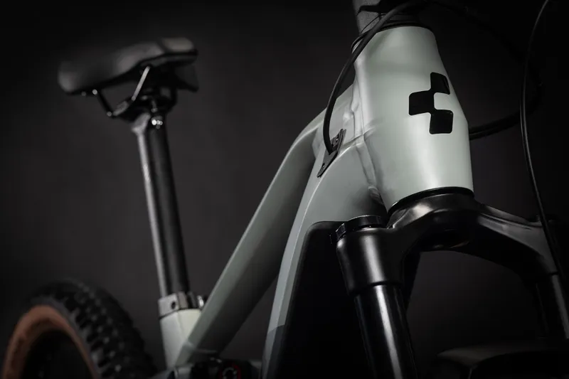 2021 Cube Stereo Hybrid 120 Pro 625 Electric Mountain Bike in Grey-4