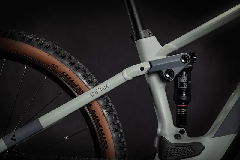 2021 Cube Stereo Hybrid 120 Pro 625 Electric Mountain Bike in Grey-3