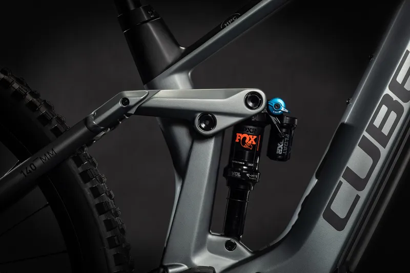 2021 Cube Stereo Hybrid 140 HPC TM 625 Electric Bike in Grey-4