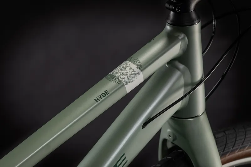 2021 Cube Hyde Road Bike in Green