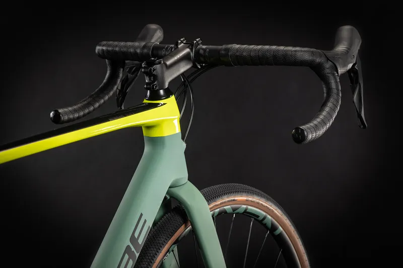2021 Cube Nuroad C:62 Race Road Bike in Green-5
