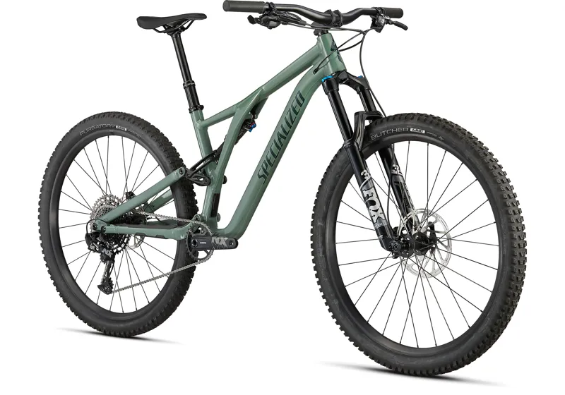 2021 Specialized Stumpjumper Comp Alloy Mountain Bike in Green-4