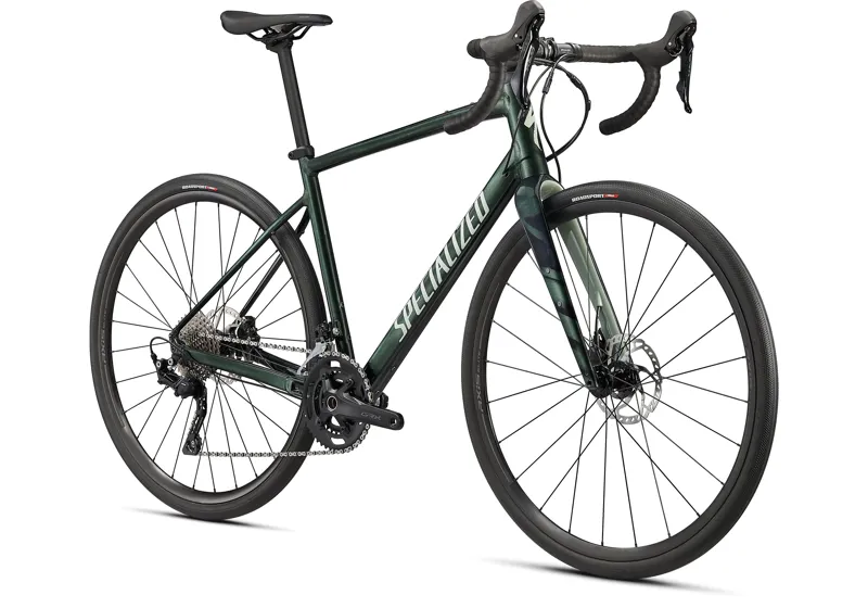 2021 Specialized Diverge Elite E5 Gravel Bike in Green-2