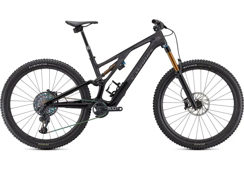 2021 Specialized S-Works Stumpjumper EVO Carbon Mountain Bike in Black-7