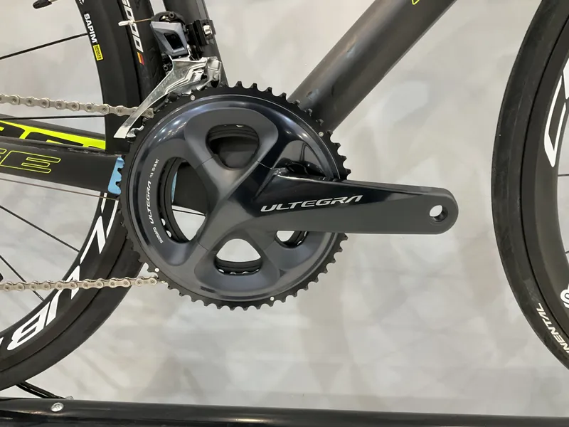 BASE Type RT Full Carbon Ultegra Road Bike 54cm in Black/Yellow Raw Carbon-1