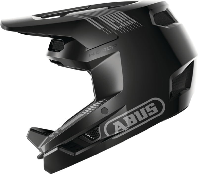 ABUS HiDrop MTB Full Face Helmet in Muted Black