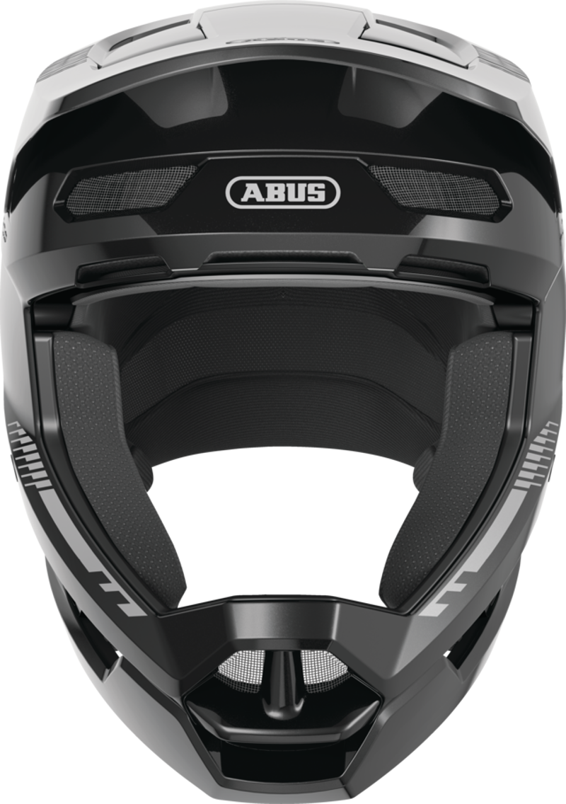 ABUS HiDrop MTB Full Face Helmet in Muted Black-2
