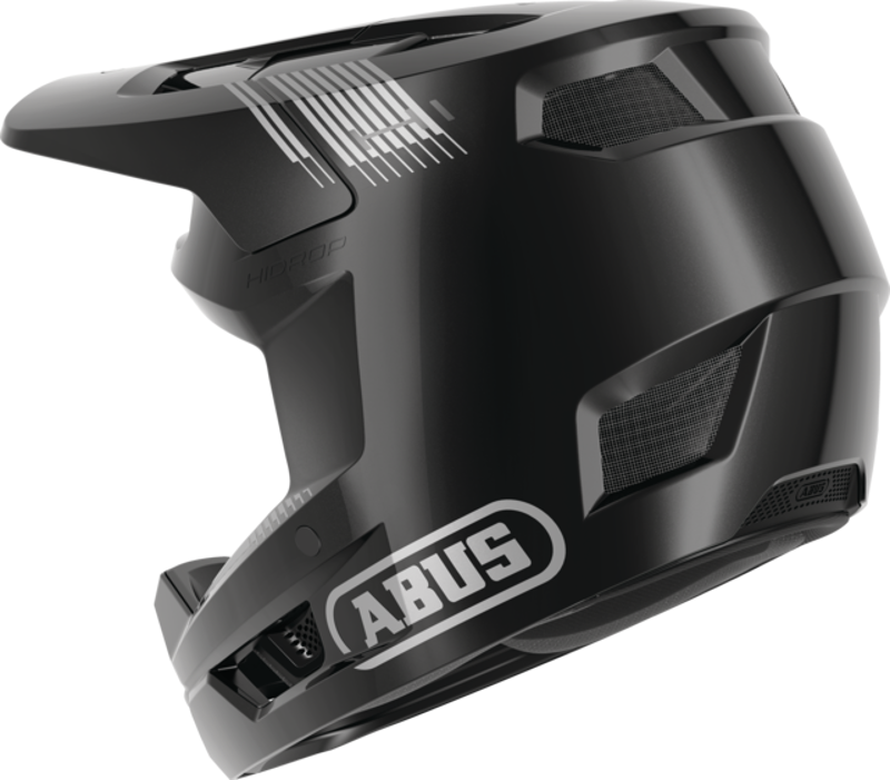 ABUS HiDrop MTB Full Face Helmet in Muted Black-3
