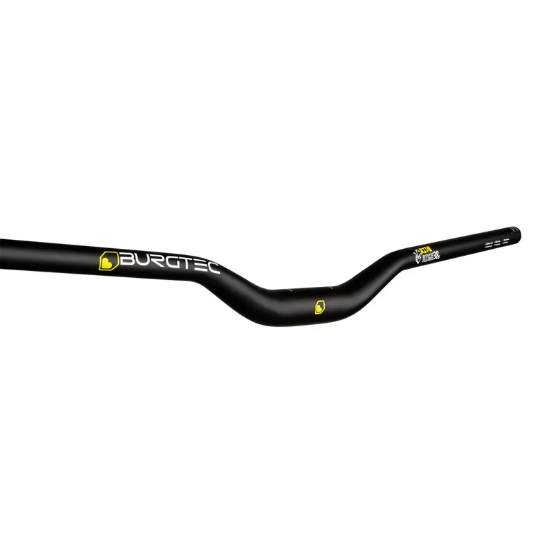 Burgtec Josh Bryceland 38/800mm Ride Wide Rise Bar in Black