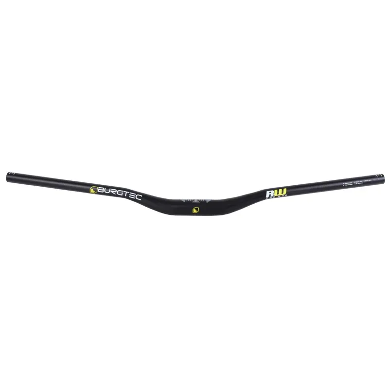 Burgtec Ride Wide 35mm 30mm/800mm Enduro Riser Bar in Black