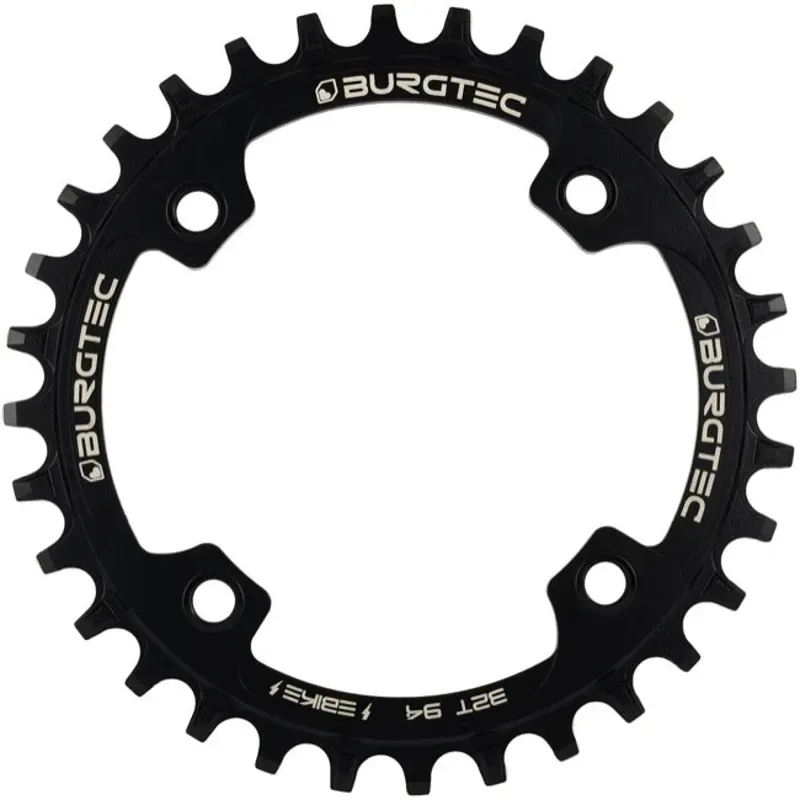 Burgtec SRAM 94mm BCD eBike Steel Thick Thin 30T Chainring in Black