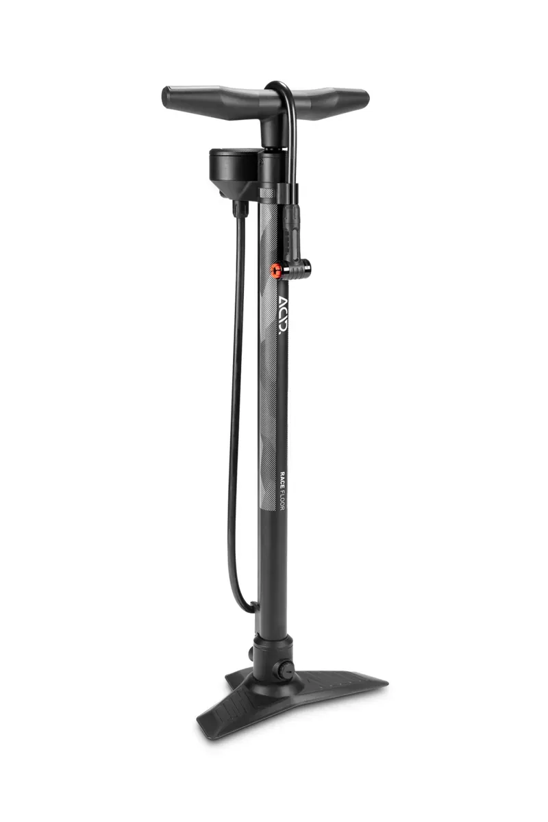 Acid Race Floor Pump in Black