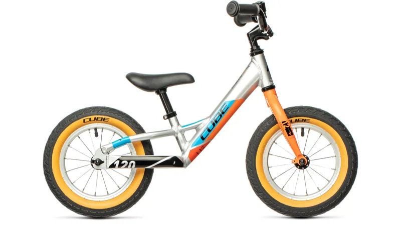 2022 Cube Cubie 120 Walk 12in Kids Bike in Silver