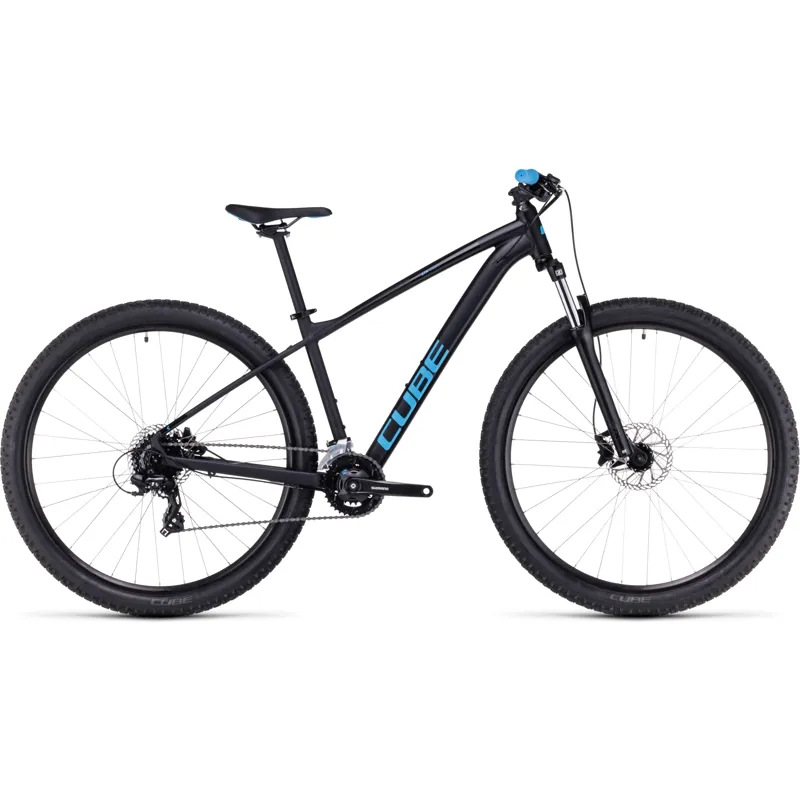 Cube Aim Mountain Bike in Black/Blue