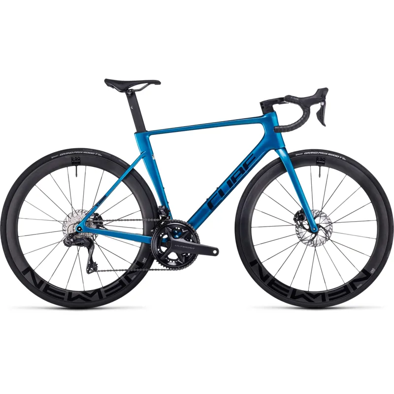 Cube Litening Air C:68X SLX Road Race Bike in Electric Blue
