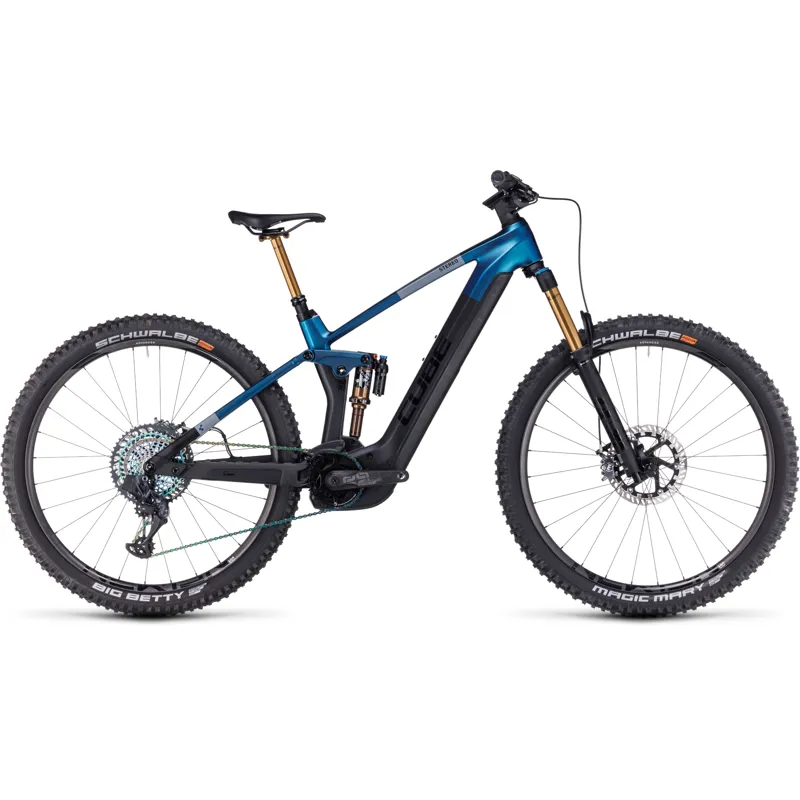 Cube Stereo Hybrid 140 HPC SLT 750 eMountain Bike in Nebula