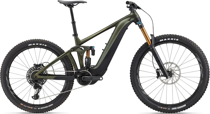 Giant Reign E+ 0 MX Pro eMountain Bike in Phantom Green/Black