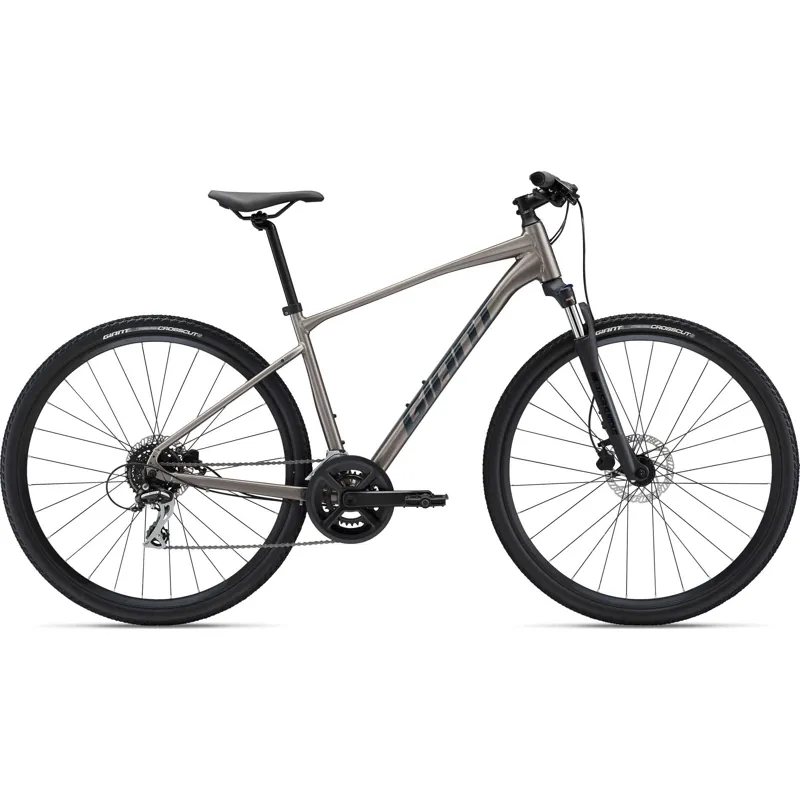 Giant Roam 3 Disc Hybrid Bike in Metal
