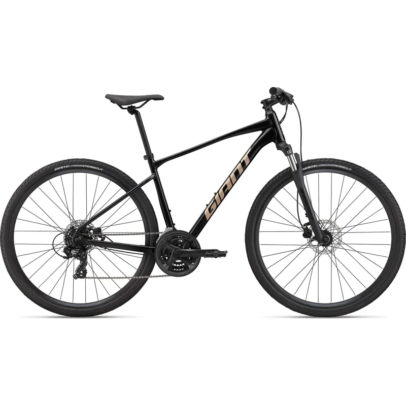 2022 Giant Roam 4 Disc Hybrid Bike in Black