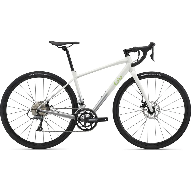 Liv Avail AR 4 Womens Endurance Road Bike in Snow Drift/Silver