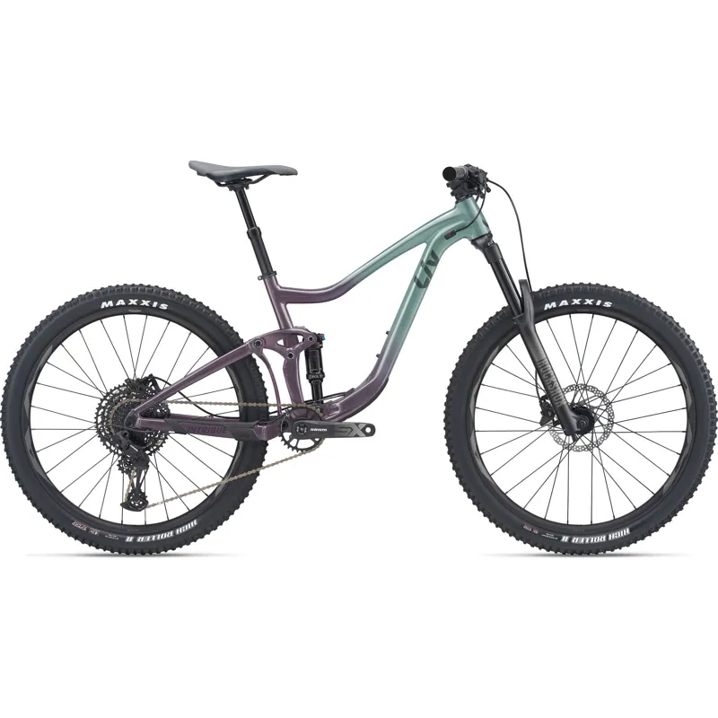 2022 Liv Intrigue Trail Bike in Eucalyptus/Purple Ash