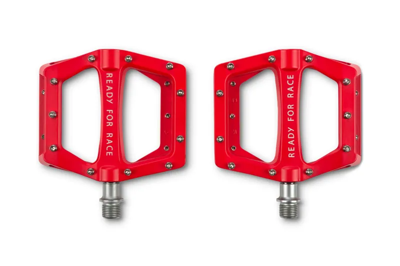 RFR Flat CMPT Pedals in Red