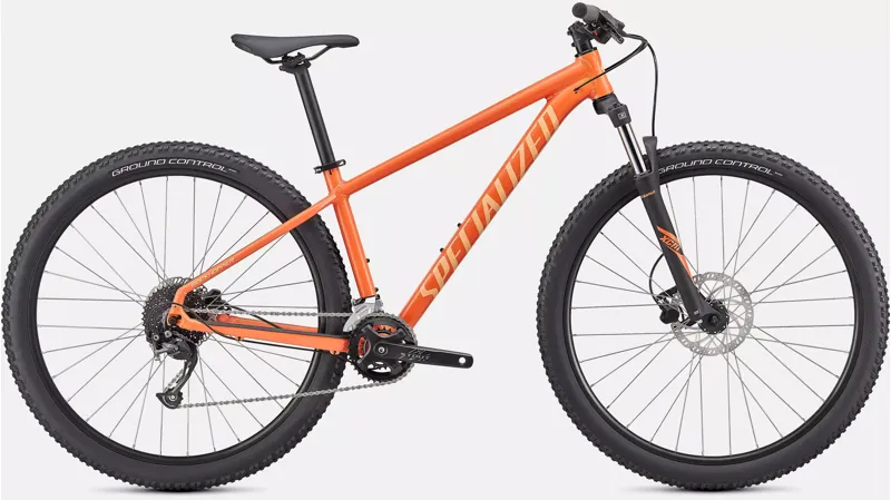 Specialized Rockhopper Sport 29 Trail Bike in Blaze/Ice Papaya