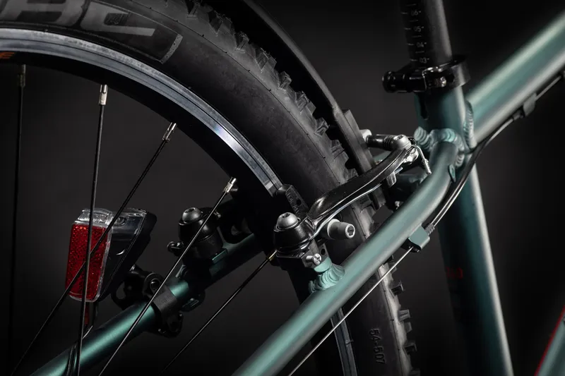 2022 Cube Acid 240 Allroad 24in Kids Bike in Green-1