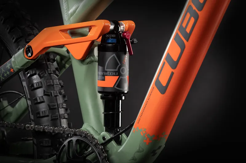 2021 Cube Stereo 240 Pro Kids Bike in Green-4